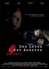 2006 The Lives of Others Das Leben der Anderen Movie Film Cinema Poster Art Advance Teaser Theatrical